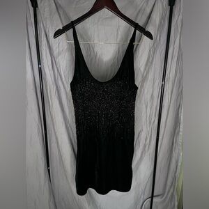 urban outfitters velvet dress